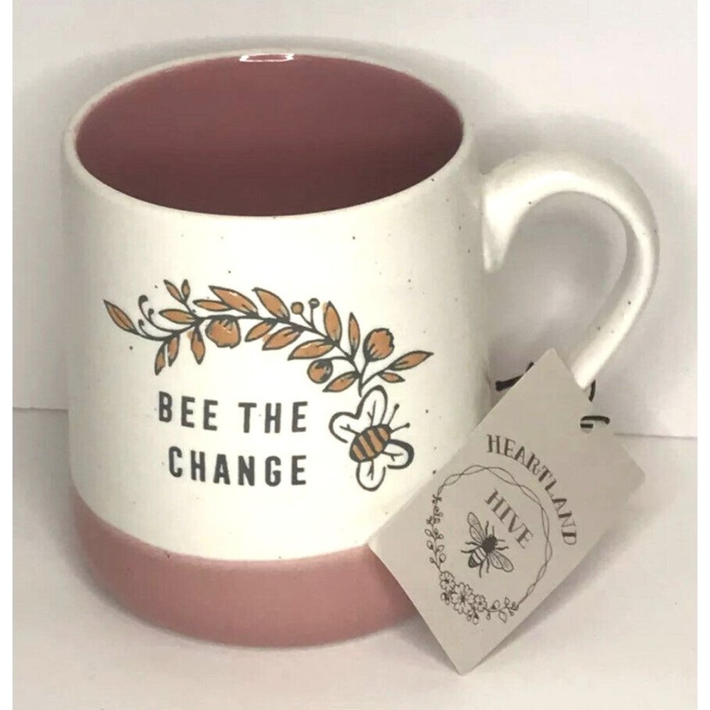 Heartland Hive Bee The Change Ceramic Coffee Tea Mug Cup Drinkware Gift